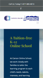 Mobile Screenshot of carsononlineschool.com